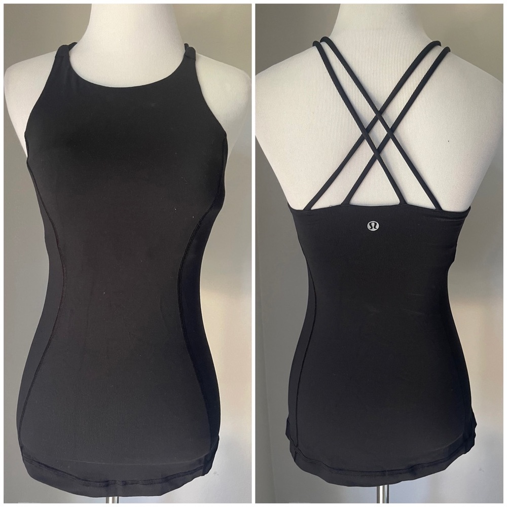 Lululemon Padded Criss Cross Tank